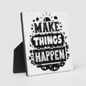 Dinge geschehen lassen fotoplatte (Vorderseite)