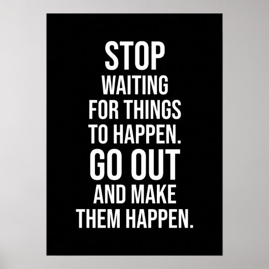 Dinge geschehen lassen - Gymnastik, Husteln, Erfol Poster (Vorne)