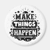 Dinge geschehen lassen magnet (Vorne)