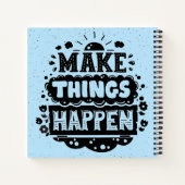 Dinge geschehen lassen notizblock (Rückseite)