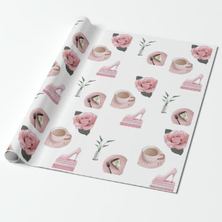 Dinge Girls Liebe Wrapping Paper Geschenkpapier
