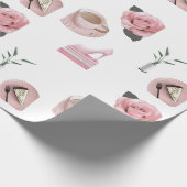 Dinge Girls Liebe Wrapping Paper Geschenkpapier (Ecke)