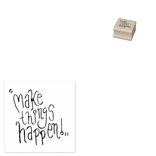 Dinge im Text anzeigen Gummistempel (Stempel)