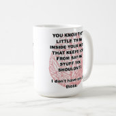 Dinge innerhalb der Tasse (VorderseiteRechts)