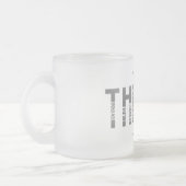 Dinge passieren - B&W Edition Mattglastasse (Links)