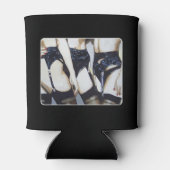 'Dinge passieren' Gemälde auf einem Dosenkühler (Rückseite)