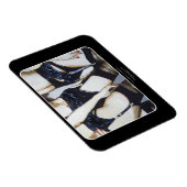 'Dinge passieren' Gemälde auf einem Magnet (Rechte Seite)