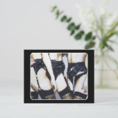 'Dinge passieren' Gemälde auf einem Postkarte (Stehend Vorderseite)