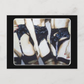 'Dinge passieren' Gemälde auf einem Postkarte (Vorderseite)