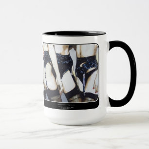 'Dinge passieren' Gemälde auf einem Tasse