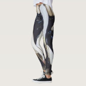 'Dinge passieren' Gemälde Leggings (Links)