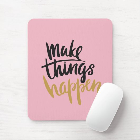 Dinge passieren lassen mousepad (Mit Mouse)