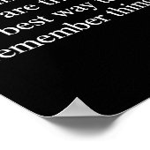 Dinge Poster (Ecke)
