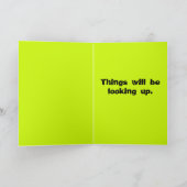 "DINGE SUCHEN NACH" Ermutigungsmonster Karte (Innenseite)