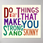 Dinge tun - Inspiration Poster (Vorne)