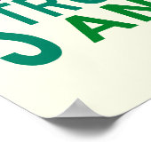 Dinge tun - Inspirationsposter Poster (Ecke)