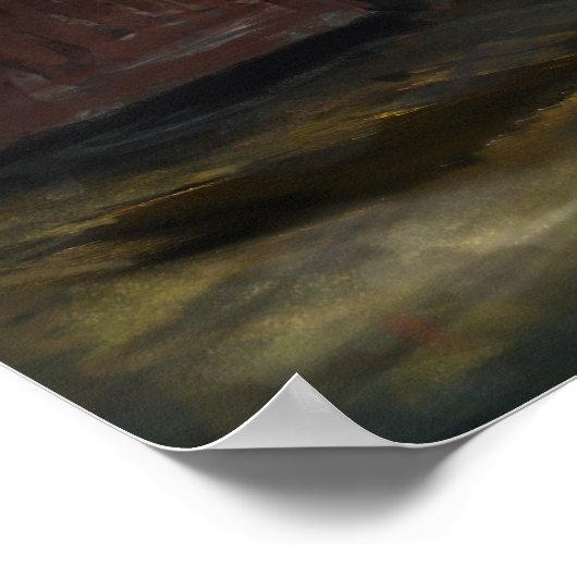 Dinge Unsichtbares Poster (Ecke)