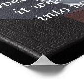 Dinge wie Schönheit - John Keats - Kunstdruck Poster (Ecke)