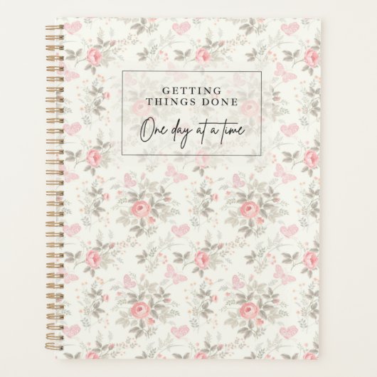 Dinge zu erledigen einen Tag auf Zeit Planer (Vorderseite)