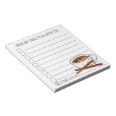 Dinge zu tun nach Tea Indian Chai Latte Checklist Notizblock (angewinkelt)