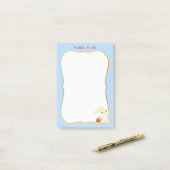 Dinge zu tun & Ostern Bunny Post-it Klebezettel (Auf Schreibtisch)