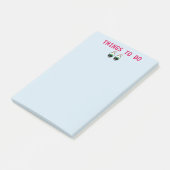 Dinge zu tun post-it klebezettel (angewinkelt)