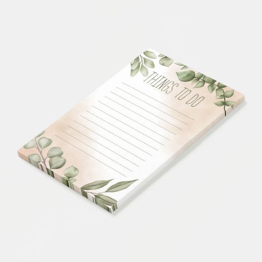 Dinge zu tun post-it klebezettel (angewinkelt)