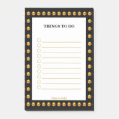 Dinge zu tun post-it klebezettel (Vorderseite)