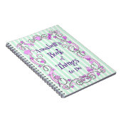 Dinge zu tun Spiral Notebook Notizblock (Rechte Seite)