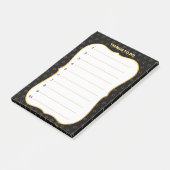 Dinge zu tun & Sternmuster geflochten Post-it Klebezettel (angewinkelt)