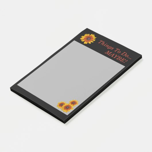 Dinge zu tun... VIELLEICHT! Post-it Klebezettel (angewinkelt)