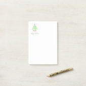 Dinge zu tun Weihnachtsbaum Post-it Klebezettel (Auf Schreibtisch)