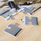 Dinghy am Strand Puzzle (Seite)