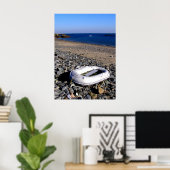 Dinghy in Guernsey Poster (Heimbüro)