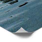 Dinghy Row Poster (Ecke)