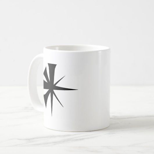 Dingir Sumerian Cuneiform Tasse Ein Name Gott (Vorderseite Links)