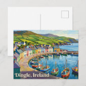 Dingle-Halbinsel Irland Postkarte (Vorne/Hinten)