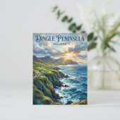 Dingle-Halbinsel Irland Postkarte (Stehend Vorderseite)