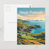 Dingle-Halbinsel Irland Postkarte (Vorne/Hinten)