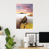 Dingle-Halbinsel Irland Reiseplakat Poster (Heimbüro)