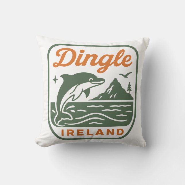 DINGLE IRELAND PILLOW KISSEN (Vorderseite)