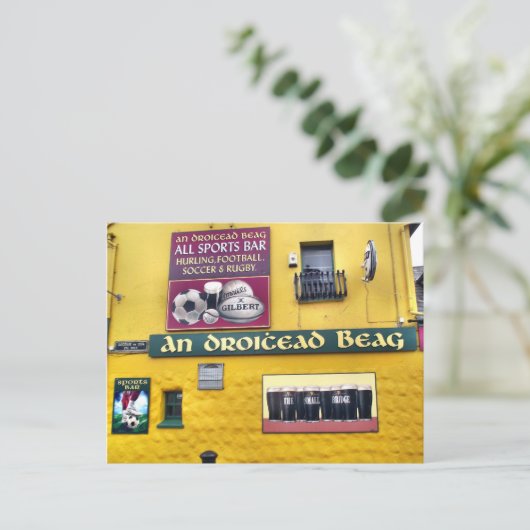 Dingle Irish Pub Postcard Postkarte (Stehend Vorderseite)