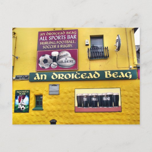 Dingle Irish Pub Postcard Postkarte (Vorderseite)