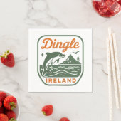DINGLE IRLAND NAPKINS SERVIETTE (Beispiel)