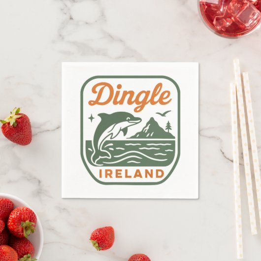 DINGLE IRLAND NAPKINS SERVIETTE (Beispiel)