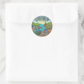 Dingle Irland Runder Aufkleber (Tasche)