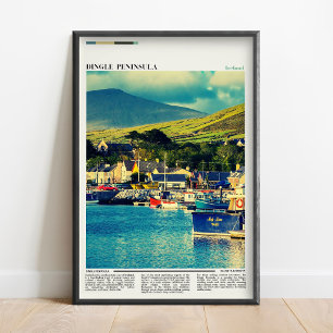 Dingle Irland Wandkunst _ Dingle Halbinsel Reise  Poster