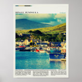 Dingle Irland Wandkunst _ Dingle Halbinsel Reise Poster (Vorne)
