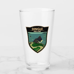 Dingle Peninsula Ireland Travel Vintag Glas