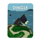 Dingle Peninsula Ireland Travel Vintag Magnet (Vertikal)